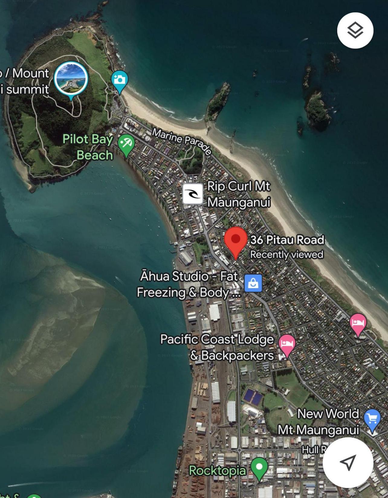 Downtown B&B Mount Maunganui Eksteriør billede